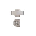 Ver imagem 2 de Fechadura para Banheiro Roseta 40mm MGM Módena Rosa/Cromado