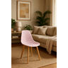 Cadeira Charles Eames Colmeia Solid Wood 131ppf Rosa - 4