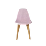 Cadeira Charles Eames Colmeia Solid Wood 131ppf Rosa - 1