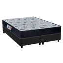 Ver imagem 1 de Cama Box Queen: Colchão Ortopédico Orthoflex Foggia Sogni Unic Face + Base CRC Suede Gray(158x198
