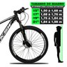 Bicicleta Aro 29 KSW 2.0 XLT 27v GTA Freio Hidráulico - Preto com Rosa - 19 - 5