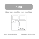 Ver imagem 7 de Jogo de Lençol King 4 Peças 400 Fios Ponto Palito Rose Toque Macio Premium Casa Dona