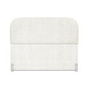 Ver imagem 3 de Cabeceira Cama Box Casal 160 Cm Estofada Revestida em Bouclé Orgânica