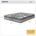 Ver imagem 2 de Colchão Casal Ortopédico San Gabriel Espuma D33 One Pillow 138x188x33cm