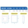 Quadro Dist Sobrepor 16 Disjuntores Barramento 100a Andaluz - 3
