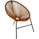 Ver imagem 5 de Conjunto 3 Cadeiras para Area Externa Acapulco em Aço Carbono e Corda Náutica