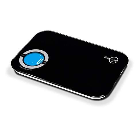 Balança de Cozinha Digital Smart Nutri com App Preta - Flexinter