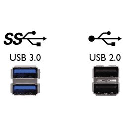 Cabo para Scanner Impressora Usb 3.0 Azul A-b 3 Metros - 3
