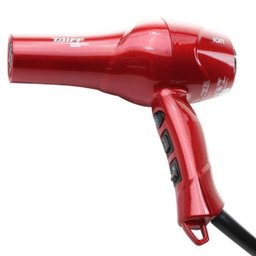 Secador Taiff Red Íon com 2 Velocidades, 4 Temperaturas, Jato de Ar Frio, 1900W, Vermelho - 220V - 1