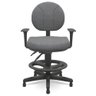 Cadeira Caixa Executiva Ergonomica Back System Tecido Cinza - Plaxmetal Cadeira Check Out Executiva  - 1