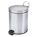 Ver imagem 2 de Kit Lixeiras Aço Inox - 2 de 5 Litros + 2 Escovas Sanitária