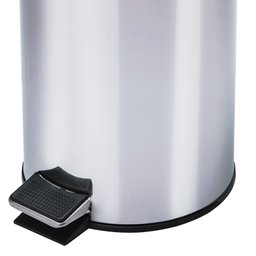 Kit Lixeiras em Inox - 2 de 3 Litros + 2 Escovas Sanitária - 8