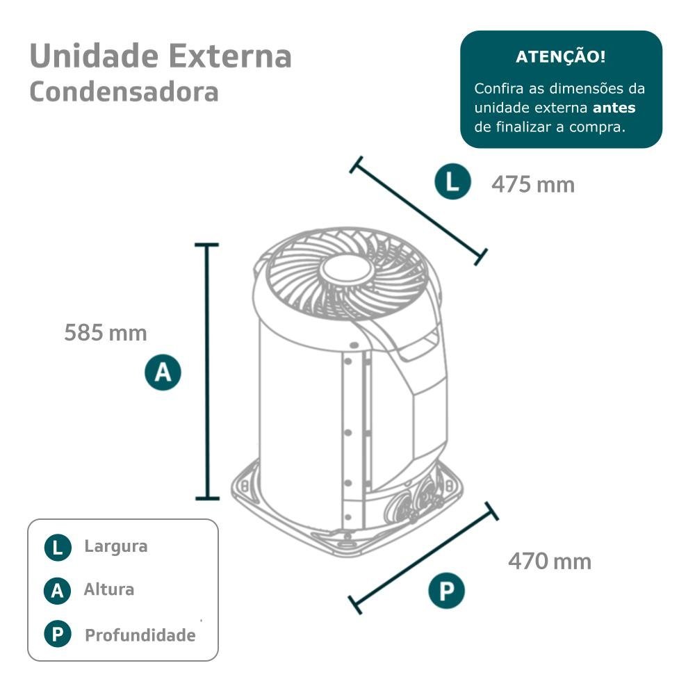 Ar Condicionado Split Hw Gree G-top Auto 9.000 Btus Só Frio 220v - 10