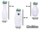 Ver imagem 5 de Kit 3 Garrafas Cristal Jarra Formatos Diferentes Suco Água Verde