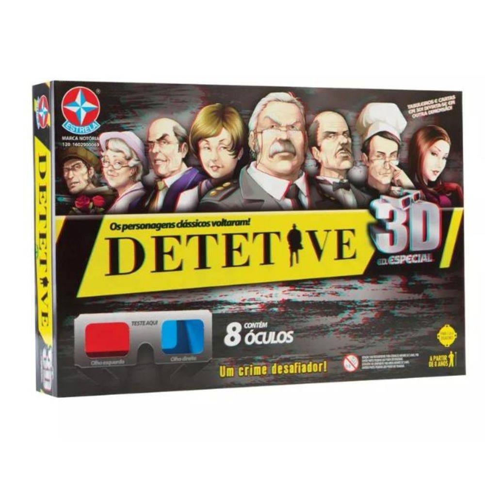 Jogo De Tabuleiro Detetive - Estrela