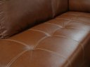 Ver imagem 7 de Sofá de Couro Canto Marrocos 2 Lugares - Chaise Esquerda - Conhaque com Brilho