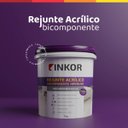 Ver imagem 1 de Rejunte Acrilico Bicomponente Alaska 1kg Pote Inkor