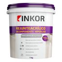 Ver imagem 2 de Rejunte Acrilico Bicomponente Alaska 1kg Pote Inkor