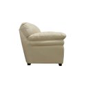 Ver imagem 3 de Sofá de Couro Gana 3 Lugares - Manteiga