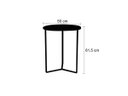 Ver imagem 2 de Mesa Lateral G Smart Mp - Base Preta - Branco