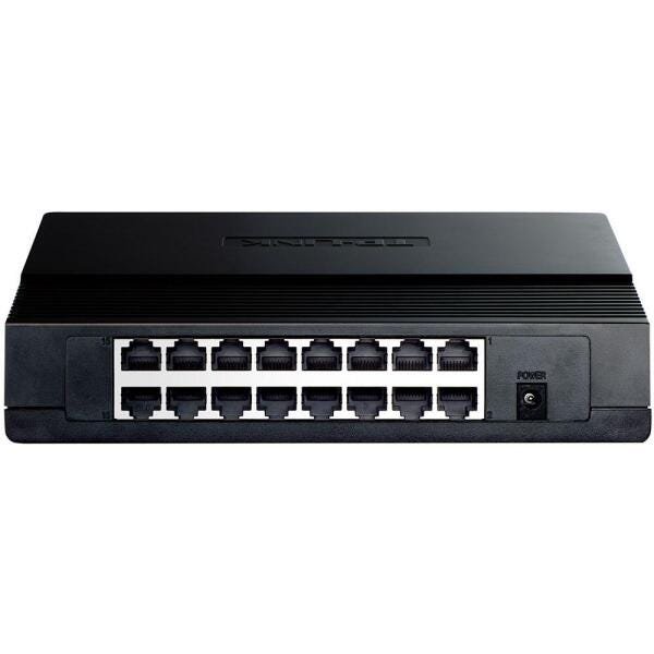 Switch TP Link TL-SF1016D, 16 Portas, Fast Ethernet, 10/100Mbps - 4