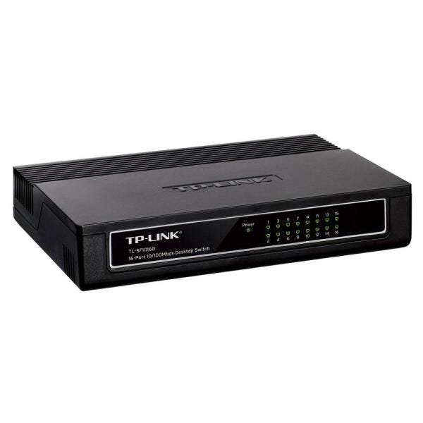 Switch TP Link TL-SF1016D, 16 Portas, Fast Ethernet, 10/100Mbps - 2