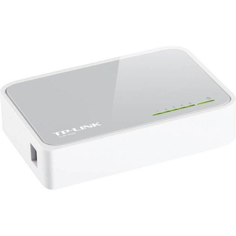 Switch TP-Link TL-SF1005D, 5 Portas, 10/100Mbps - Branco