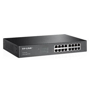 Switch TP-Link TL-SG1016D, 16 portas - Preto