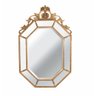 Espelho Em Moldura Dourada Clássica Grande Octagonal - 1