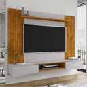 Ver imagem 1 de Painel para Tv até 65 Polegadas Búzios 2 Portas Naturalle/off White - Móveis Bechara