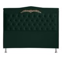 Ver imagem 1 de Cabeceira de Cama Box Madri Casal 140 Cm Suede Verde Ec Móveis
