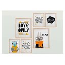 Ver imagem 1 de Quadro Infantil 6 Un A4 Vidro e Pendurador