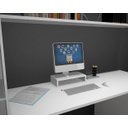 Ver imagem 5 de Suporte MDF Para Monitor e Tela LCD 40 x 20 cm 8,5 cm Altura