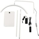 Ver imagem 7 de Luminaria Piso Meia Lua Arco Led 36w Estetica Cilios Maquiagem Salao Beleza Dentista Limpeza Rosto e