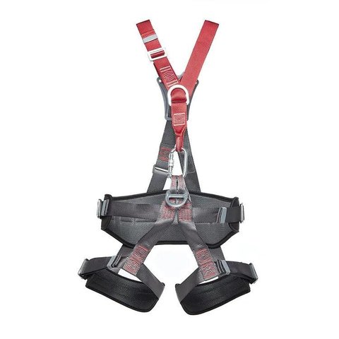 Cinto 5 Pontos Cp1301 Camper Cinza/vermelho