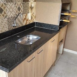 Pia em Granito Verde Ubatuba 1,20 Mt 0,60 Cm - 2 Pia em Granito Verde Ubatuba 1,20 Mt 0,60 Cm - 2