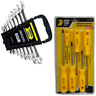 Kit Jogo 14 Ferramentas-8 Chaves Combinadas+3 de Fenda+3 Philips Fertak - 1