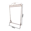 Ver imagem 1 de Arara Desfile Simples Dobravel 1,20x1,70m Retro Rose Gold