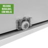 Guarda Roupa Spazio Glass 2.70 Branco Lopas - 8