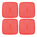 Ver imagem 1 de Kit 4 Tapetes Airfyer Protetor Silicone Antiaderente 18cm