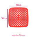 Ver imagem 3 de Kit 4 Tapetes Airfyer Protetor Silicone Antiaderente 18cm