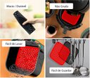Ver imagem 4 de Kit 4 Tapetes Airfyer Protetor Silicone Antiaderente 18cm