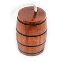 Ver imagem 7 de Soquete Barril para Lustre Roda de Carroça - Madeira - Decoração E27 - Mogno