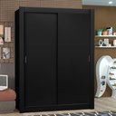 Ver imagem 1 de Guarda-roupa Solteiro Madesa Denver 2 Portas de Correr