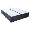 Ver imagem 2 de Cama Box Baú Queen Size Black em Corino com Pistão - 158x198