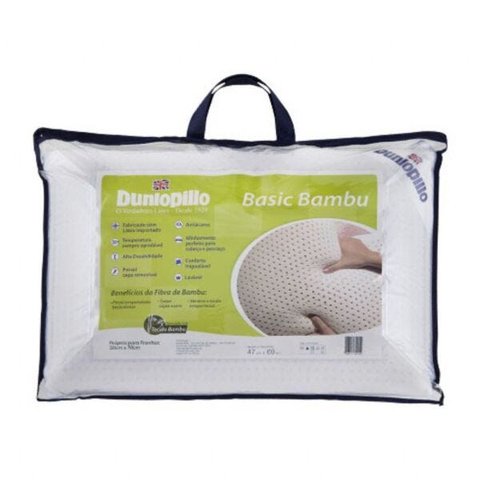 Travesseiro Dunlopillo Látex Basic Bambu - 50x70