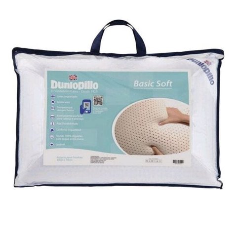 Travesseiro Dunlopillo Látex Basic Soft - 50x70