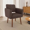 Ver imagem 1 de Poltrona Decorativa Stella em Veludo – Just Time