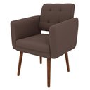 Ver imagem 2 de Poltrona Decorativa Stella em Veludo – Just Time