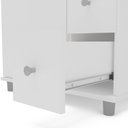 Ver imagem 6 de Gabinete de Banheiro de Encaixar na Pia com 1 Porta e 3 Gavetas 60cm Branco Politorno